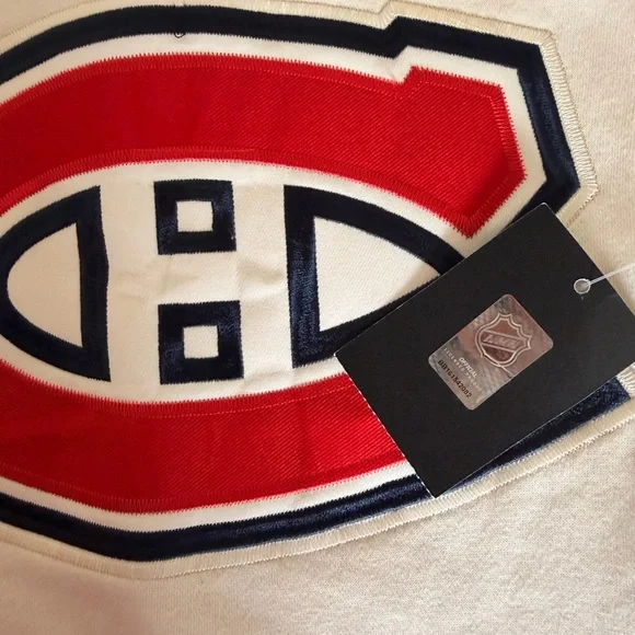 ‘47 Montreal Canadiens NHL Hockey Heavyweight Jersey Lacer Hoodie - Picture 4 of 5